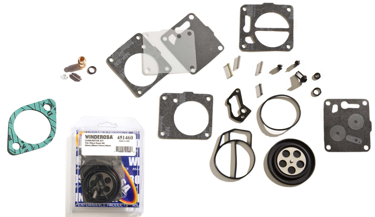Sea Doo GTS 717 720 1997-1998 Carburetor Rebuild Kit Base Gasket